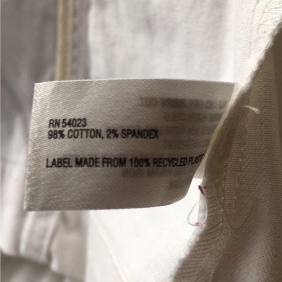 denim white jacket with pockets buttons white boho - Picture 8 of 9